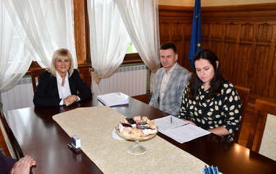 Zdjęcie do Podpisanie aneksu do Porozumienia ZIT LGOF 