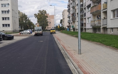 Zdjęcie do Zakończono prace budowlane przy ul. J. Korczaka w G&oacute;rze