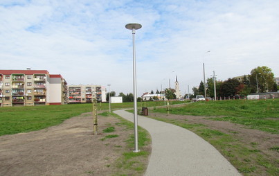 Zdjęcie do Zagospodarowanie przestrzeni publicznej przy Al. Jagiellon&oacute;w w m. G&oacute;ra