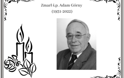Zdjęcie do Zmarł Adam G&oacute;rny