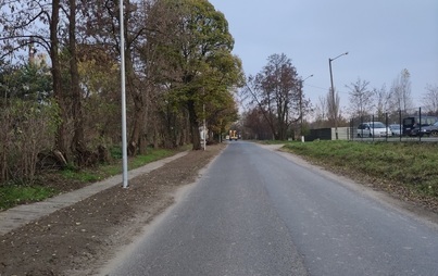 Zdjęcie do Budowa oświetlenia drogowego w m. G&oacute;ra - ul. Dworcowa
