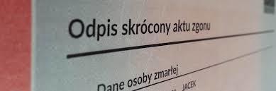 Zdjęcie do USC: Sporządzenie aktu zgonu