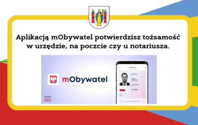 Zdjęcie do Aplikacją mObywatel potwierdzisz tożsamość w Urzędzie