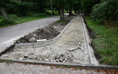 Zdjęcie do Budowa ciągu pieszego prowadzącego na cmentarz parafialny w G&oacute;rze przy ul. Zielonej