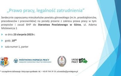 Zdjęcie do Starostwo Powiatowe zaprasza na spotkanie