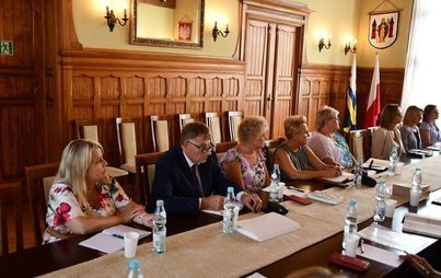 Zdjęcie do Spotkanie z Dyrektorami jednostek sektora finans&oacute;w publicznych Gminy G&oacute;ra