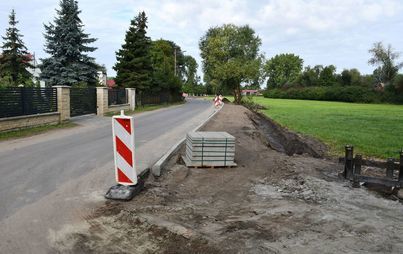 Zdjęcie do Budowa chodnika w m. Czernina Dolna i Czernina.