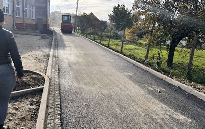 Zdjęcie do Budowa drogi przy ZSPiP w Witoszycach