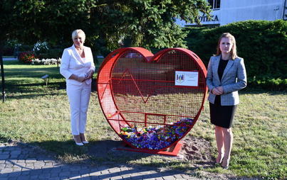 Zdjęcie do Serduszko na plastikowe nakrętki