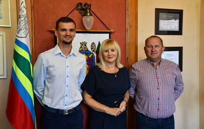 Zdjęcie do Lokalni działacze sportowi u Burmistrz G&oacute;ry