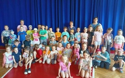 Zdjęcie do Wizyta przedszkolak&oacute;w w szkole podstawowej