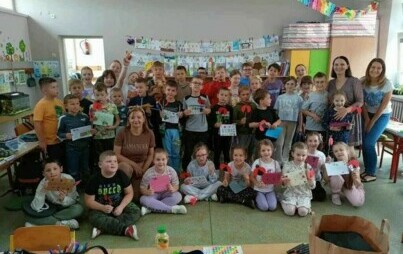 Zdjęcie do SP 1: WIZYTY PRZEDSZKOLAK&Oacute;W W NASZEJ SZKOLE