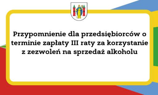 Zdjęcie do Przypomnienie dla przedsiębiorc&oacute;w 