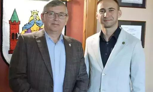 Zdjęcie do Burmistrz G&oacute;ry gościł W&oacute;jta Gminy Święciechowa