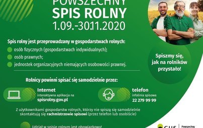 Zdjęcie do Powszechny Spis Rolny 2020