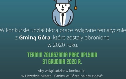 Zdjęcie do Konkurs na najlepszą pracę magisterską poświęconą Ziemi G&oacute;rowskiej
