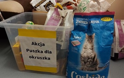Zdjęcie do Akcja "Puszka dla okruszka" w Przedszkolu nr 1