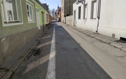 Zdjęcie do Wymiana nawierzchni ul. Żeromskiego w m. G&oacute;ra