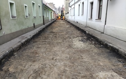 Zdjęcie do Wymiana nawierzchni ul. Żeromskiego w m. G&oacute;ra