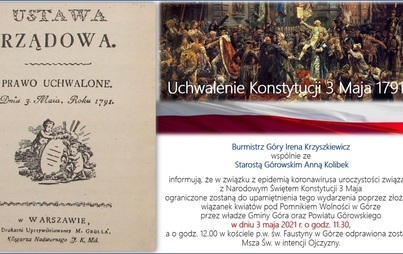 Zdjęcie do Obchody Narodowego Święta Konstytucji 3 Maja