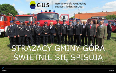 Zdjęcie do Strażacy Gminy G&oacute;ra świetnie się spisują!
