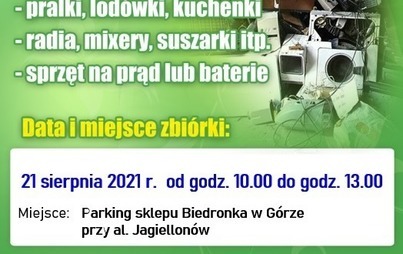 Zdjęcie do Zbi&oacute;rka elektrośmieci