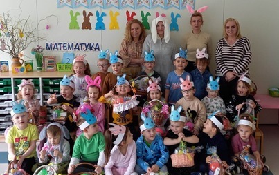 Zdjęcie do Zajączek wielkanocny w Przedszkolu Publicznym Nr 3 im. &bdquo;Jasia i Małgosi&rdquo; w G&oacute;rze