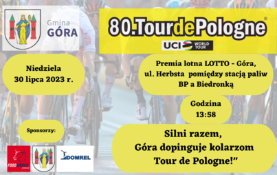Zdjęcie do Tour de Pologne już w niedzielę.