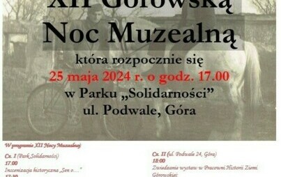 Zdjęcie do XII G&oacute;rowska  Noc Muzealna