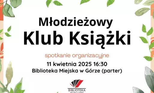 Zdjęcie do Młodzieżowy Klub Książki w Bibliotece Miejskiej