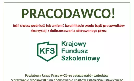 Zdjęcie do Nab&oacute;r wniosk&oacute;w z Krajowego Funduszu Szkoleniowego