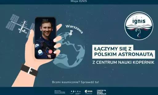 Zdjęcie do #HaloKomos - spotkanie z astronautą