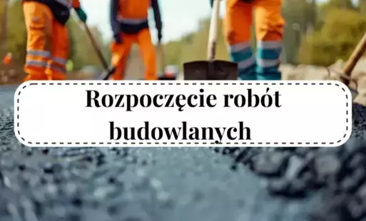 Zdjęcie do Rozpoczęcie robót budowlanych przy przebudowie drogi Osetno Małe – Przysiółek Kietlów