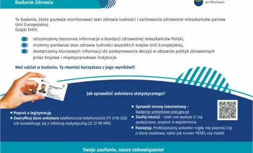 Zdjęcie do Informacja o badaniu ankietowym Gł&oacute;wnego Urzędu Statystycznego