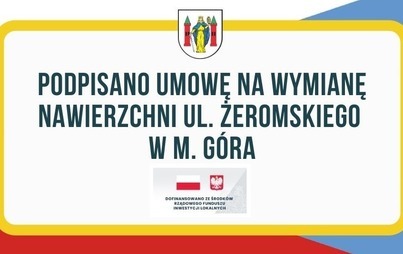 Zdjęcie do Wymiana nawierzchni ul. Żeromskiego w m. G&oacute;ra