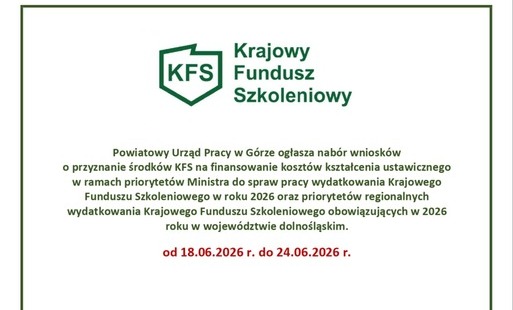 Zdjęcie do Nab&oacute;r wniosk&oacute;w z Krajowego Funduszu Szkoleniowego