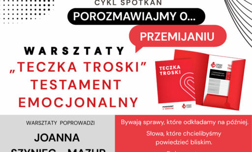Zdjęcie do Warsztaty "Teczka troski"