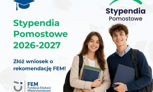Zdjęcie do Startuje nab&oacute;r do Stypendi&oacute;w Pomostowych 2026/2027