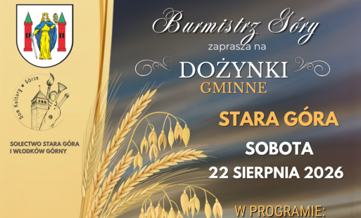 Zdjęcie do Dożynki Gminne - moc atrakcji dla wszystkich!