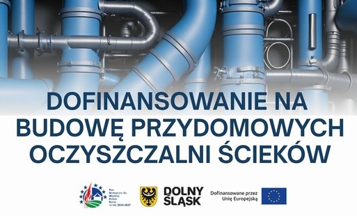 Zdjęcie do Otrzymaliśmy dofinansowanie na budowę przydomowych oczyszczalni ściek&oacute;w