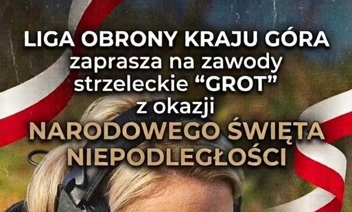 Zdjęcie do Zawody strzeleckie "GROT" z okazji Narodowego Święta Niepodległości