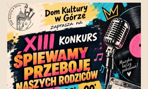 Zdjęcie do Konkurs &bdquo;Śpiewamy Przeboje Naszych Rodzic&oacute;w&rdquo;
