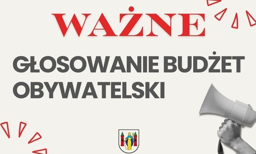 Zdjęcie do Głosowanie w ramach Budżetu Obywatelskiego - ważne!