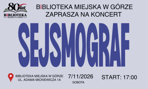 Zdjęcie do Biblioteka Miejska w&nbsp;G&oacute;rze zaprasza na&nbsp;koncert!